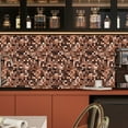 thumbnail image 6 of ABODELINE 10 Sheets Square Peel and Stick Backsplash for Kitchen Tile Stick on Back Splash 4"x 4" Marble Mosaic Tile Stickers Peel and Stick Wall Tile Temporary Adhesive Backsplash for Bathroom, 6 of 6