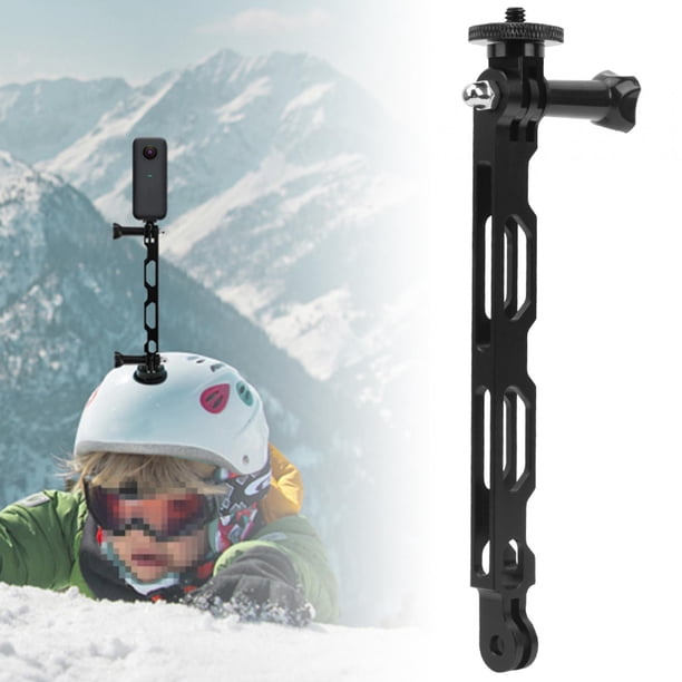 Soporte de Expansión para Cámara de Acción Brazo de Extensión de Aleación de Aluminio para Montaje en Casco, Mango para Cámara Deportiva Gopro Ecomeon no