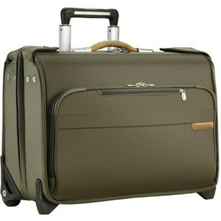 Briggs Riley Baseline Carry On Wheeled Garment Briggs Riley Baseline Carry On Wheeled Garment Bag Olive U174 7