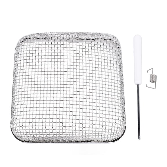 Vowen RV Furnace Vent Screen 4.5 x 4.5 x 1.3 inch Stainless Steel Mesh Cover with Installation Tool