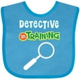 thumbnail image 3 of Inktastic Detective in Training Boys or Girls Baby Bib, 3 of 4
