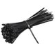 thumbnail image 3 of Correas de cable Uxcell, bridas ajustables de 6 pulgadas, correa de alambre de nylon, negra, 80 piezas, 3 of 5