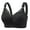 Black, variant on Push Up Women's Bra High Support Bras For Women Adjustable Strap Full Coverage Up Bras Comfortable No Underwire Wireless Bras, Women's Bra 40