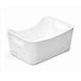 thumbnail image 2 of YBM HOME Storage Bins - Open Plastic Organizers and Storage Basket for Kitchen Pantry Organization, Under Sink Bathroom Storage, Toy Baskets, Food Storage Box Containers (Small - White), 2 of 4