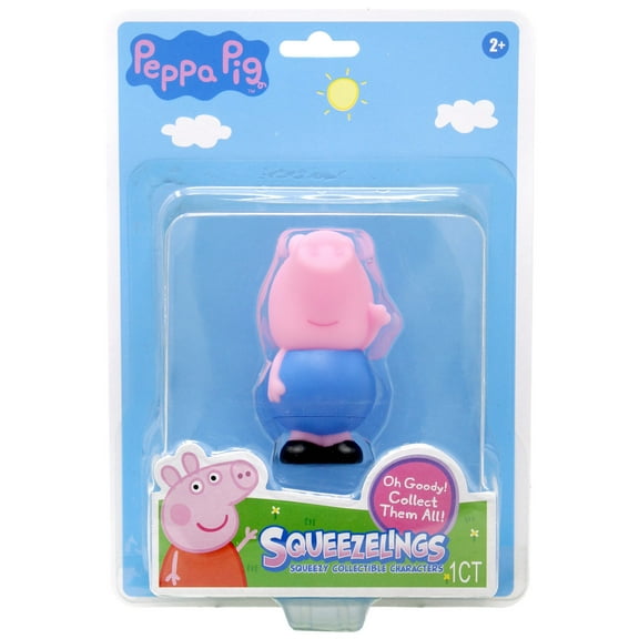 Peppa Pig Squeezelings George Vinyl FIgure