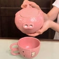 thumbnail image 5 of Pink Piglet Ceramic Teapot and Cup Set,Funny Ceramic Pig Teapots, Creative Water Comes Out of The Pigs Nose Kettle,2025 Funny Christmas Gifts Coffee Cup Pot for Friends and Family, 5 of 7