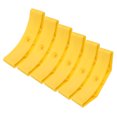 thumbnail image 4 of TABLZONE Dumb Bell Rack Wear Resistant Stand 6Pcs Yellow Plastic For Home Gym, 4 of 8