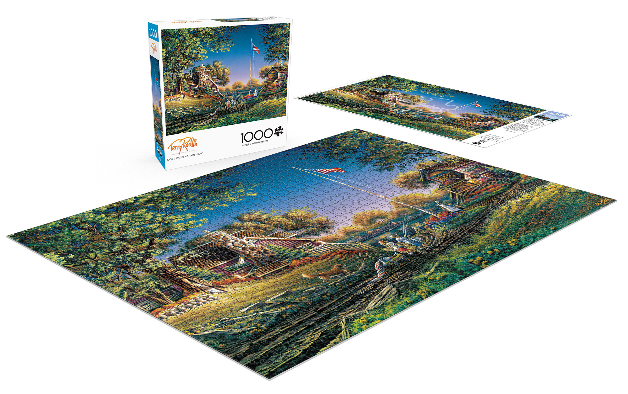 Buffalo Games 1000-Piece Terry Redlin Good Morning, America! Interlocking Jigsaw Puzzle