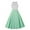 Green, variant on Women 50s Vintage Polka Dot Halter Cocktail Swing Dress Keyhole 1950s Rockabilly Audrey Hepburn Prom Tea Party Dress