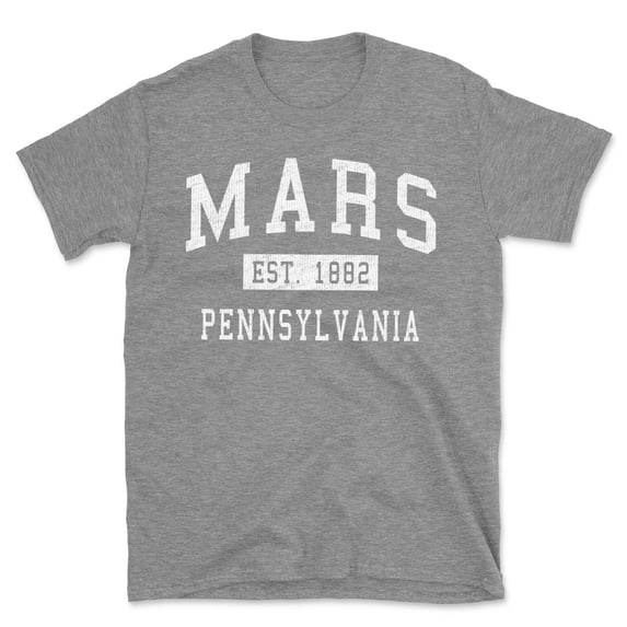 Mars Pennsylvania Classic Established Men's Cotton T-Shirt