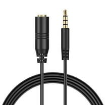 Headphone Extension Cable 5 ft Aux Extension Cable Gold Plated 3.5mm Extension Male to Female Stereo Extender Cord for iPhone iPad Smartphones Tablets Media Players