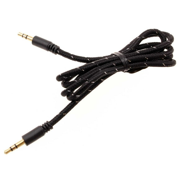 For OnePlus Nord N10 5G - Aux Cable 3.5mm Adapter Car Stereo Aux-in Audio Cord Speaker Jack Wire Braided