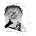 thumbnail image 2 of WORGEOUS Motorbike Speedometer Multipurpose Modified Motorcycle Gauge Odometer Instrument, 2 of 8