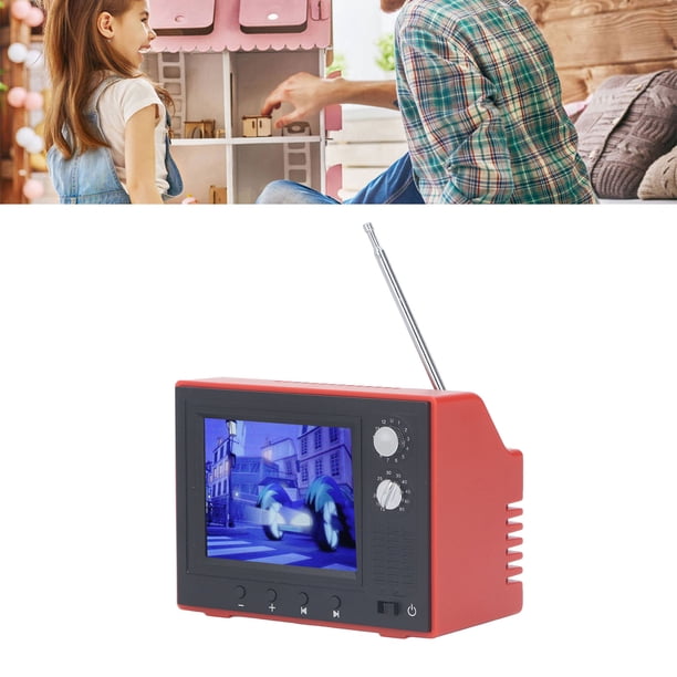 Televisión Para Casa De Muñecas, TV En Miniatura, Estilo Antiguo, Realista Para Casa De Muñecas DIY