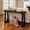 46.5 Inches, variant on Modern Desk Behind The Couch, Wood Rectangle Entrance Desk, Narrow Long Sofa Table Accent Stand With Metal Legs For Hallway, Bedroom, Living Room, Foyer