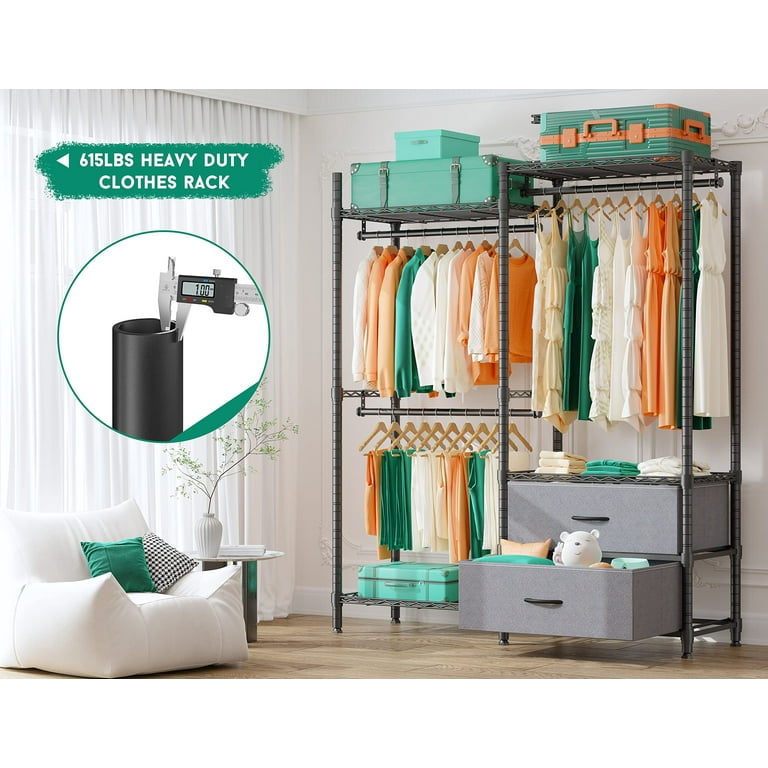 Clothes Rack, Clothing Rack for Hanging Clothes, Heavy Duty Clothes Rack, Clothing Rack for Hanging Clothes, Heavy Duty