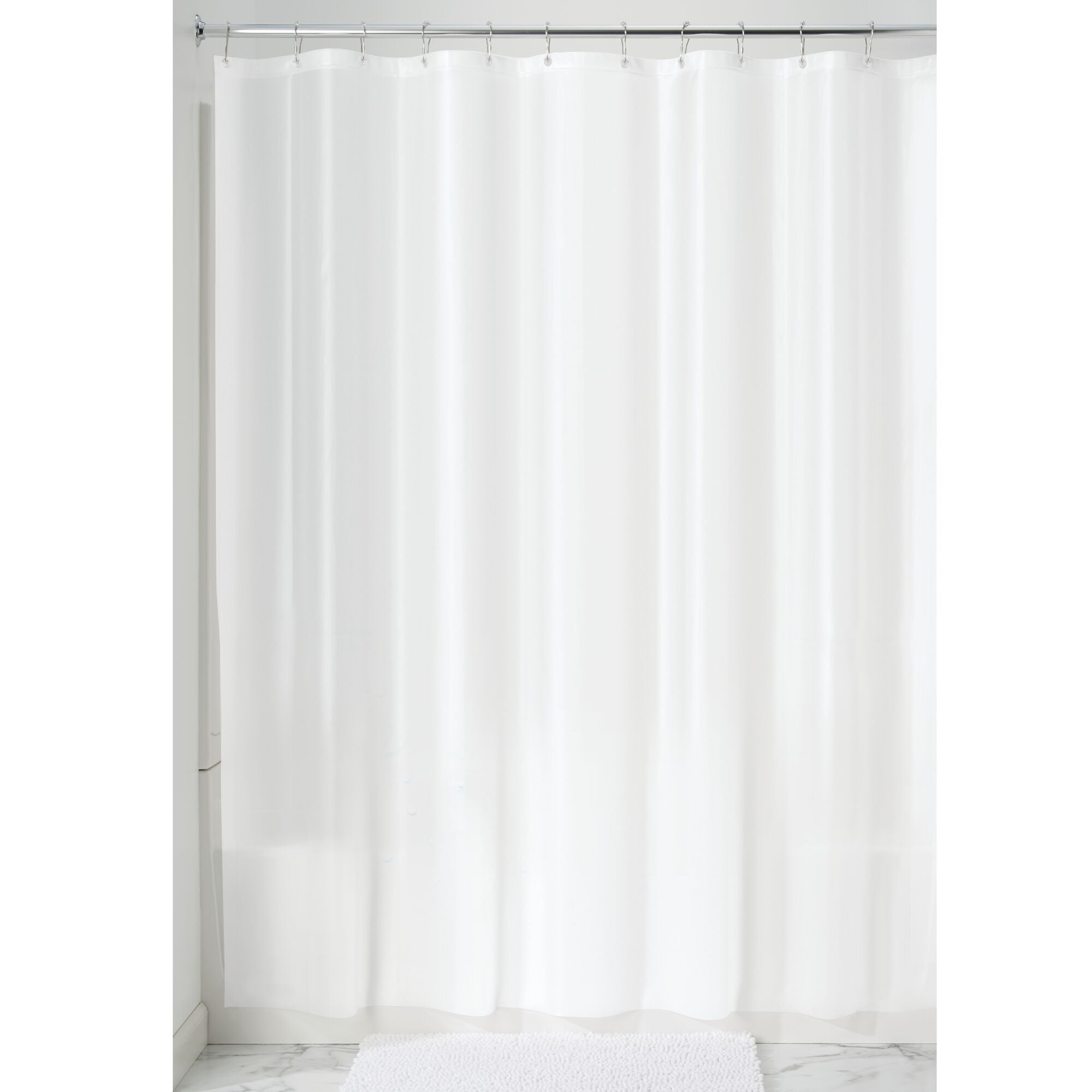 Interdesign Peva 3 Gauge Shower Curtain, Do Polyester Shower Curtains Need A Liner