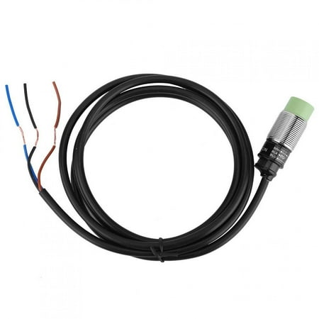 

Tebru Hall Proximity Switch Waterproof 8Mm Stable Proximity Switch Shock-Resistant Textile Equipment Cnc Machine Tools Electronic Machinery For Security Equipment