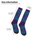 thumbnail image 2 of Balery Purple and Green Glitter Calcetines novedosos Calcetines deportivos Calcetines hasta la rodilla Calcetines de algodón Calcetines originales y geniales, 2 of 6