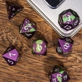 thumbnail image 3 of Cusdie 7-Die DND Dice Set - Premium Aluminum Metal Dice Polyhedral D&D Dice Set for Dungeons and Dragons TTRPG Role Playing Games, 3 of 5