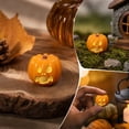 thumbnail image 2 of Halloween Decor Mini Resin Pumpkin Ornaments Waterproof Reusable Figurines for Party Favors Home Accents and DIY Crafts by MPOISVA, 2 of 7