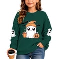 thumbnail image 4 of Gyexs Big Boys Halloween Shirts Fall Winter Clothes, Oversized Casual Cute, Family Halloween, 4 of 5