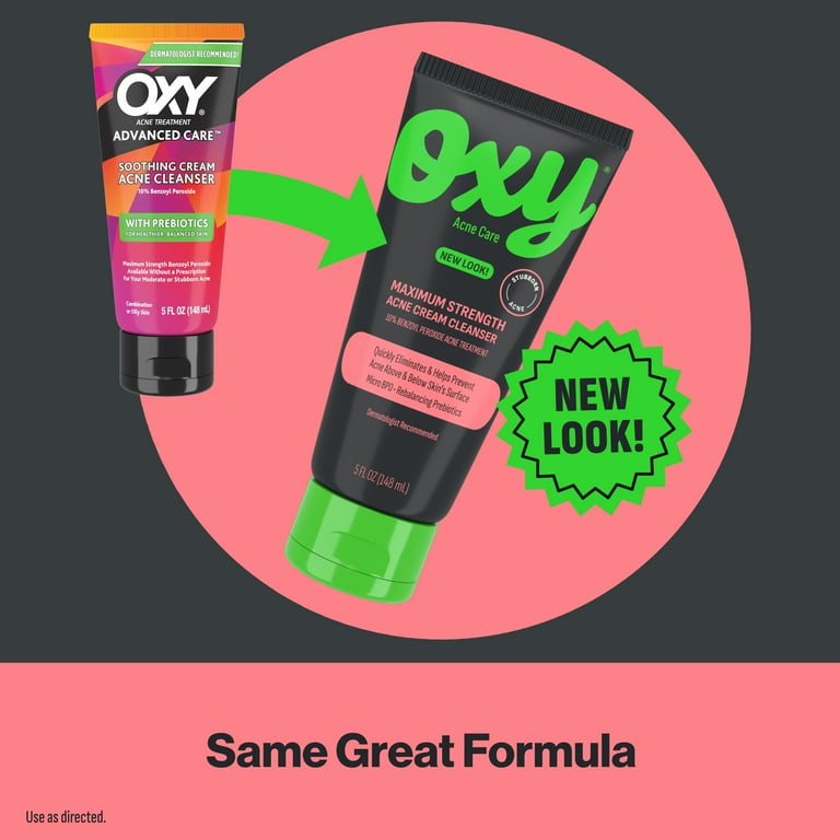 Oxy Maximum Strength Face Wash - Walmart.com