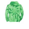 thumbnail image 6 of Port & Company Tie Dye Pullover Hooded Sweatshirt-S (Kelly), 6 of 6