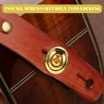 thumbnail image 6 of MIPCASE 5-Pack Metal Guitar Strap Lock Buttons in for Secure Bass and Electric Guitar Straps, 6 of 8