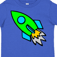thumbnail image 4 of Inktastic Cute Green Rocket Boys or Girls Toddler T-Shirt, 4 of 5