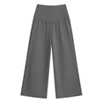 thumbnail image 6 of akafmk Maternity Clothes, Maternity Wide Leg Pants Over Belly High Waist Casual Sports Lounge Pants for Pregnancy Pants with Pockets, Size XL, 6 of 8