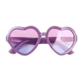 thumbnail image 1 of xiaxaixu Kids Cute Sunglasses, Gradient Color Heart Eye Protect Funny Sunglasses Photo Party Props, 1 of 5