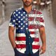 thumbnail image 2 of Mens Casual Botón Arriba Camisas de Manga Corta, Vintage Bowling Cuba Playa Verano, Retro Botón Arriba Camisa, 2 of 8