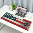 thumbnail image 6 of nygtbtfer Mouse Pad with Wrist Rest Support & Non-Slip Base, Durable Ergonomic Gaming Mousepad - USA Flag 31.5x11.8 in, 6 of 6