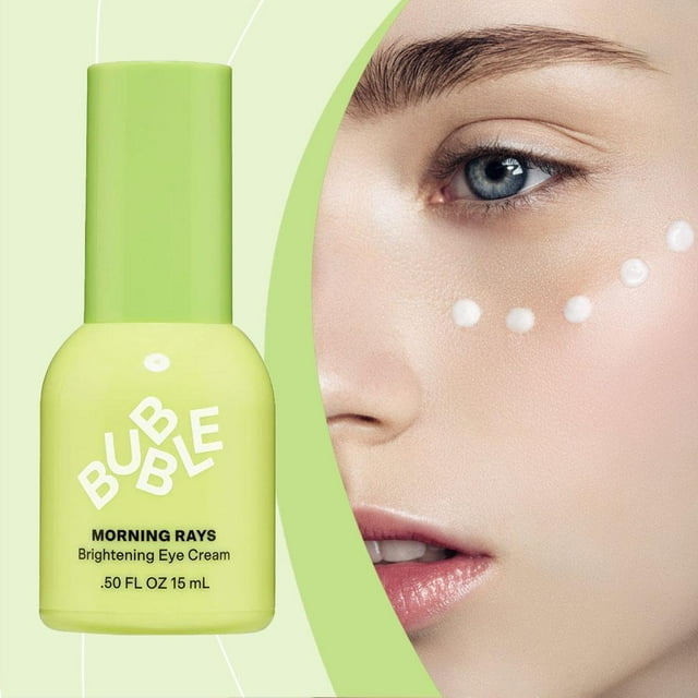 Brightening 50 fl oz/15ml Eye Cream - BUBBLE Morning Rays-Moisturizing Care