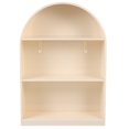 thumbnail image 1 of Estante flotante de madera con arco Weiweiguan, estilo bohemio, para pared, para decoración del hogar, 1 of 6