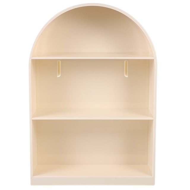 Estante flotante de madera con arco Weiweiguan, estilo bohemio, para pared, para decoración del hogar