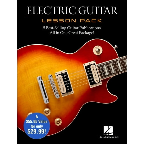 Electric Guitar Lesson Pack: Boxed Set with Four Books & One DVD, (Paperback)