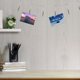 thumbnail image 4 of FUTUREORYY 1Ud Clips Con Para Colgar Fotos En Pared En Color Plateado Y Chic, 4 of 8