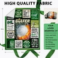 thumbnail image 4 of Golf Gifts for Men, Funny Golf Gifts, Golf Gifts for Men Unique, Golf Gifts for Dad Grandpa PaPa Him Women, Best Golfing Gift, Mens Golf Gifts Ideas, Golf Themed Gifts Throw Blanket 50"x60", 4 of 6