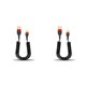 thumbnail image 2 of Bearachild Cable de carga Cable de cargador de teléfono móvil retráctil Teléfono inteligente Viaje Cable de datos de plástico de cobre No.02 2Conjunto, 2 of 6