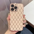 thumbnail image 2 of WANNGWE Étui Plaquée, Protection Complète de l'Objectif de la Caméra, Étui Pare-Chocs Antichoc en TPU pour iPhone 13 Pro Max - Rose DZ97-13052, 2 of 4