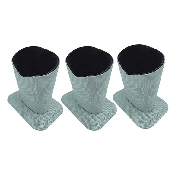 3 Paquetes de Soporte para Anteojos Antiarañazos, Escritorios, Estuche Vertical para Gafas, Plata Salvador Soporte para anteojos de plata