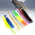 thumbnail image 2 of 10Pcs Octopus Lure Multi-color Artificial Fishing Supplies Luminous Swim Bait for Outdoor-15 cm, 2 of 8