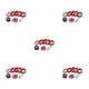 thumbnail image 2 of Greeniant CANSUCC 8 piezas/Kit bicicletas auriculares espaciador portátil anodizado antioxidante reemplazo ciclos horquilla delantera arandela roja Type2 NO2 Greeniant CBP494647, 2 of 5