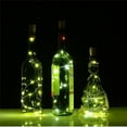 thumbnail image 2 of Wine Bottle Lights with Cork, 20 LED Battery Operated LED Fairy Mini String Lights for DIY, Party, Decor, Christmas, Halloween,Wedding 78.7"(L), 2 of 6