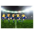 thumbnail image 3 of Tiptophomedecor Football Wallpaper Wall Mural - Kick The Ball, 3 of 4