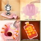 thumbnail image 3 of Botella de agua caliente JM con funda de felpa suave 2 litros rosa, 3 of 5