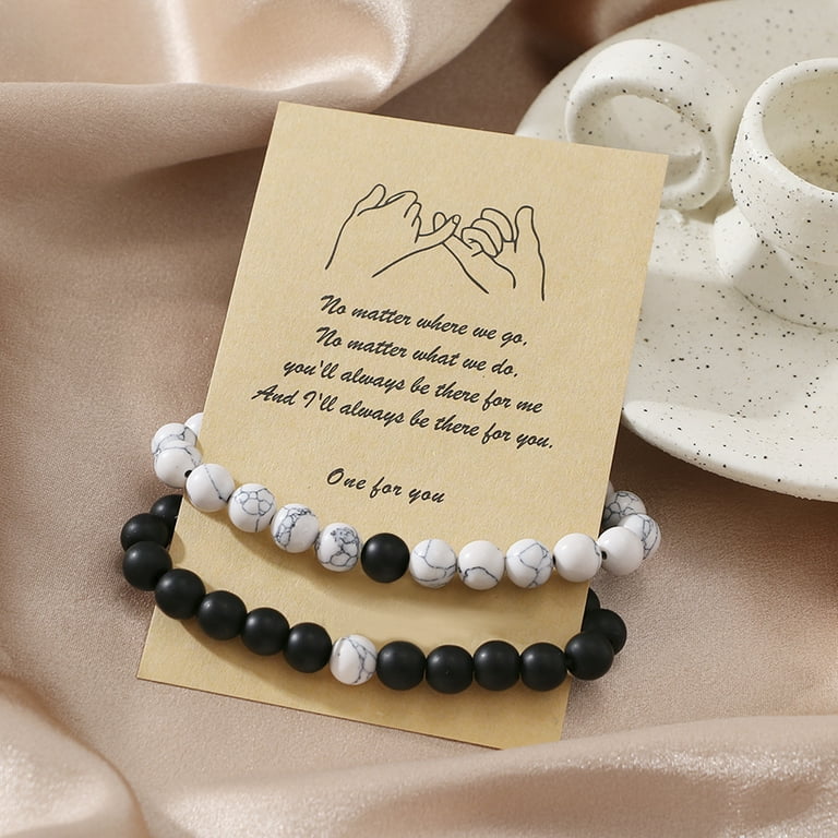 Marble 2024 couple bracelets