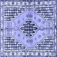 thumbnail image 1 of Ahgly Company Indoor Square Persian Blue Traditional Area Rugs, 7' Square, 1 of 4